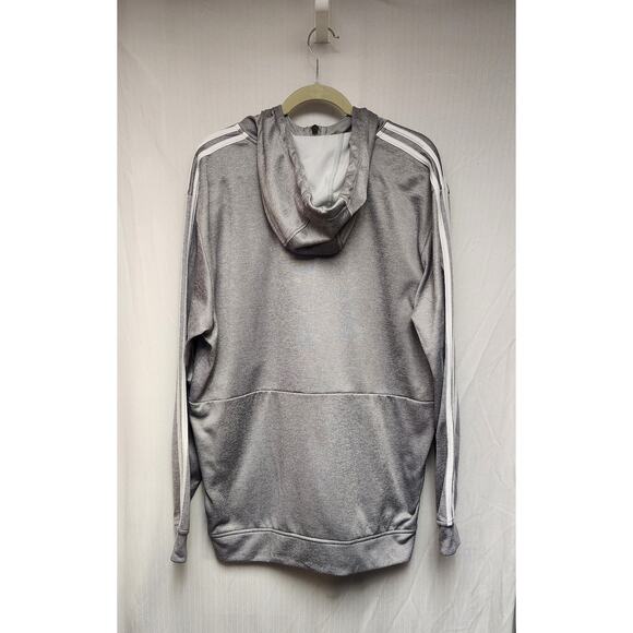 Adidas Men’s Tech Full Zip Hoodie Performance Hooded Track Sweatshirt Jacket XL - Picture 4 of 7